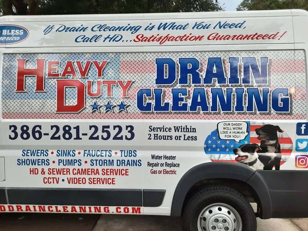 Slide of HD Drain Cleaning