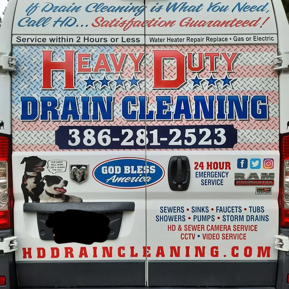 Slide of HD Drain Cleaning