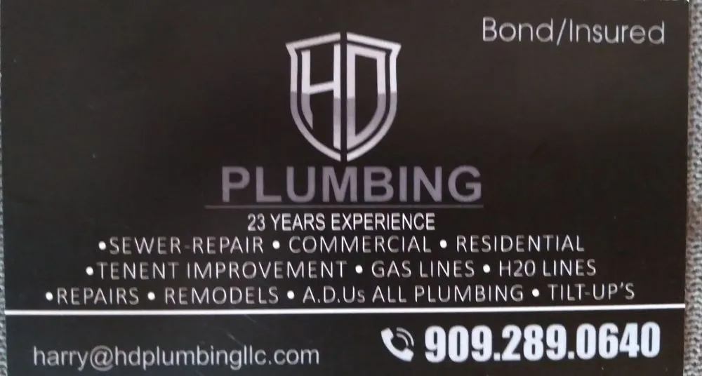 Slide of HD Plumbing