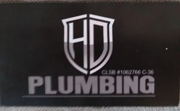 HD Plumbing Logo