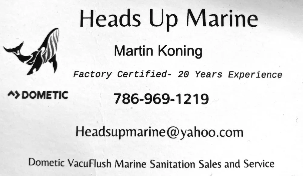 Slide of Heads Up Marine