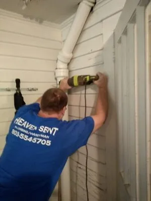 Heaven Sent Cleaning Service and Plumbing Logo