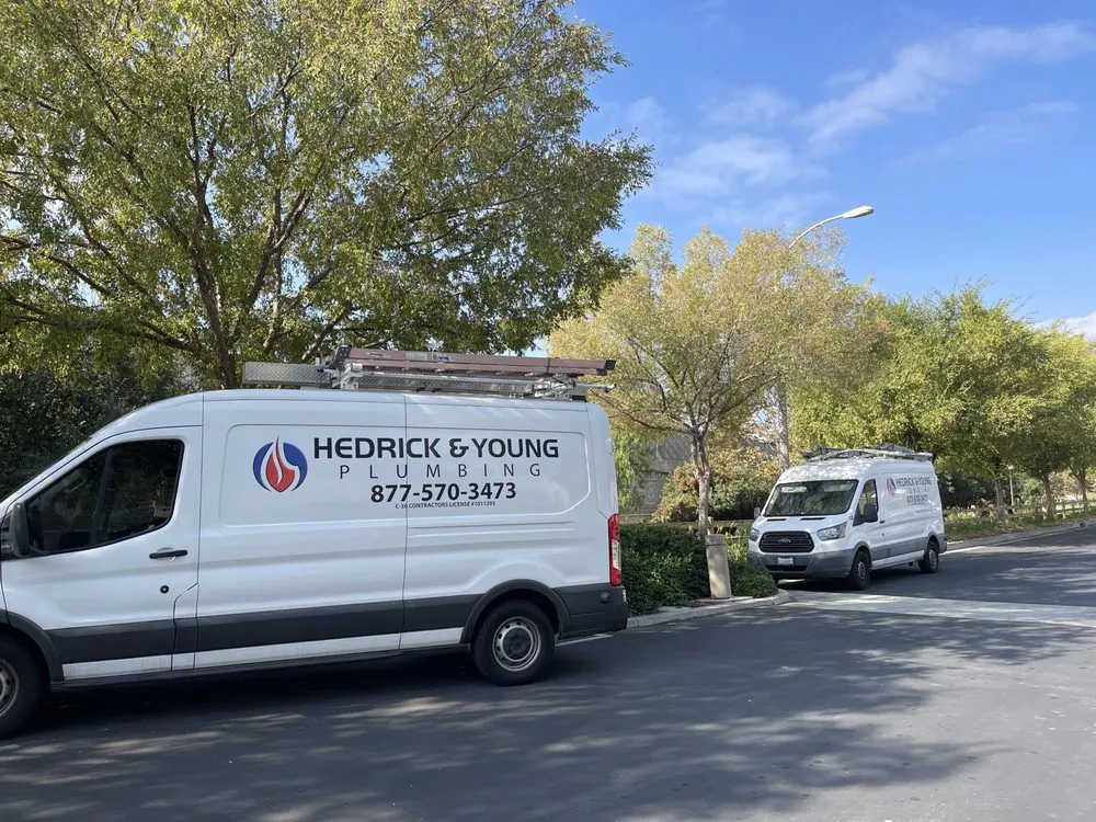 Slide of Hedrick & Young Plumbing