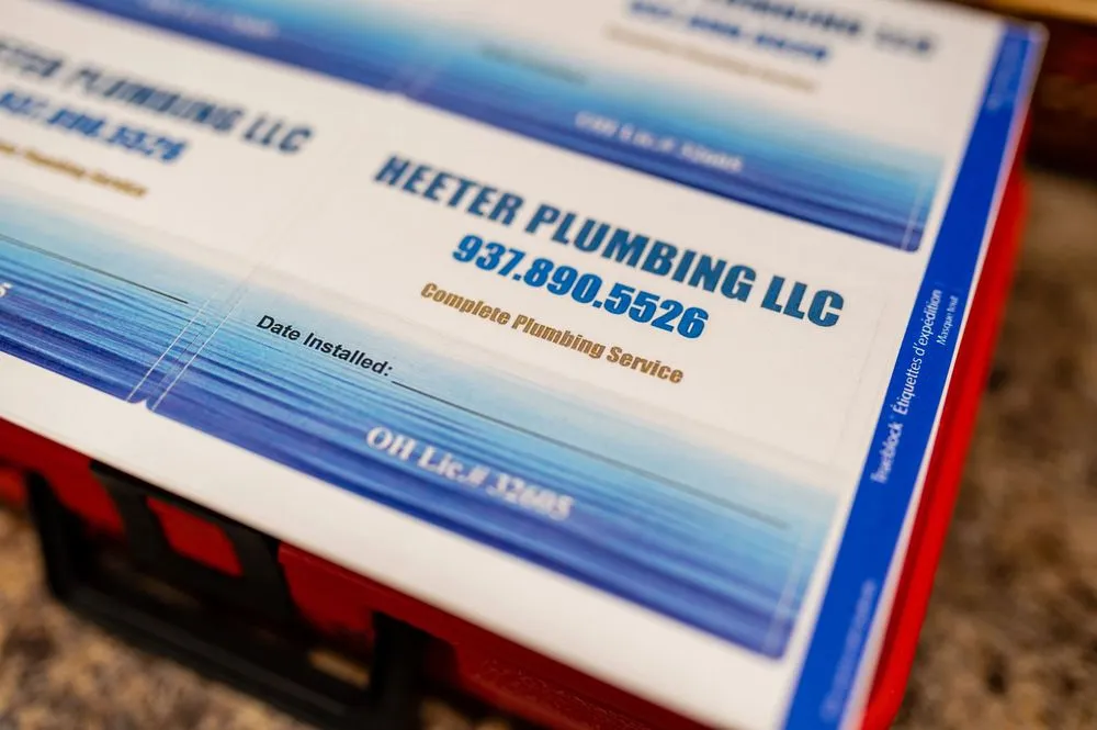 Slide of Heeter Plumbing