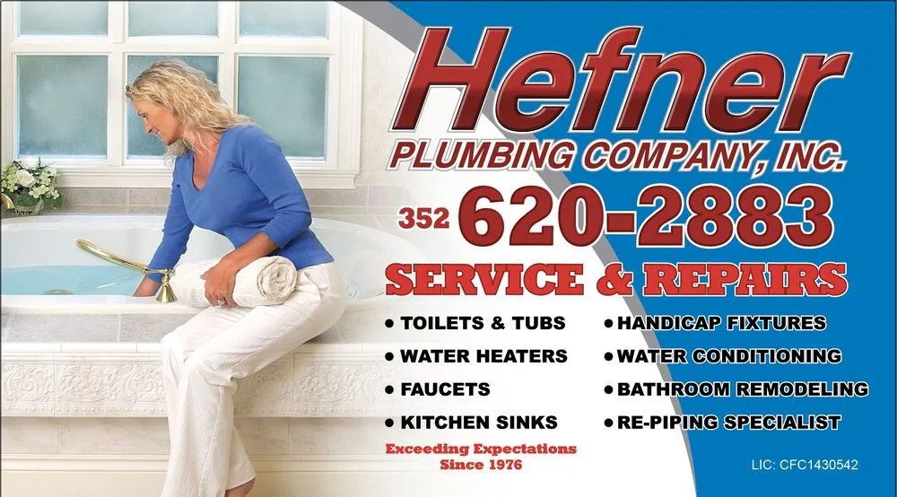 Slide of Hefner Plumbing Company