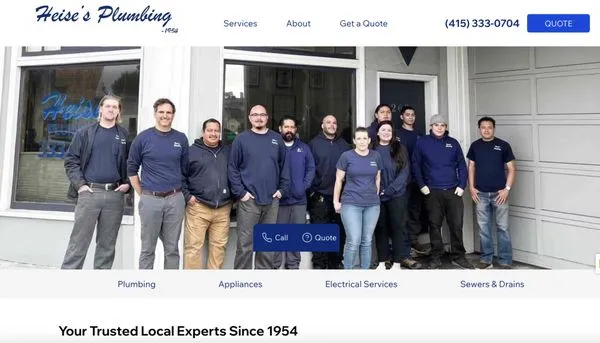 Heise's Plumbing Logo