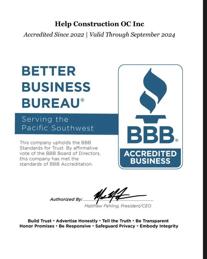 Quality drain cleaning service in Mission Viejo, CA - Help Construction OC
