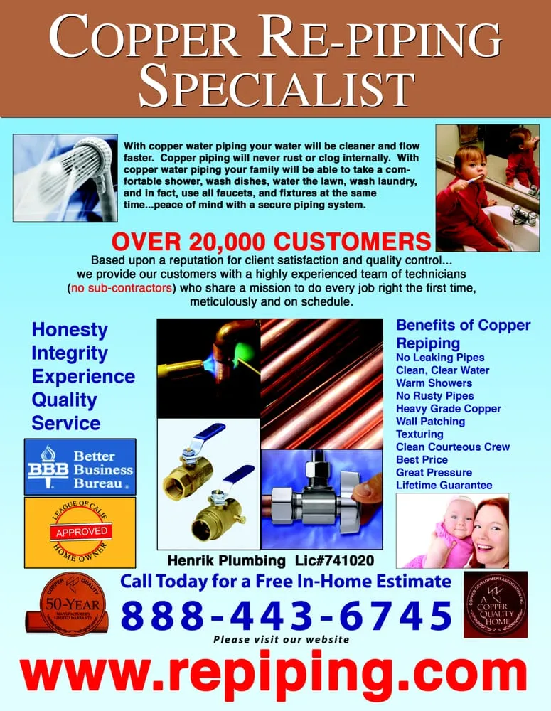 Slide of Henrik Plumbing