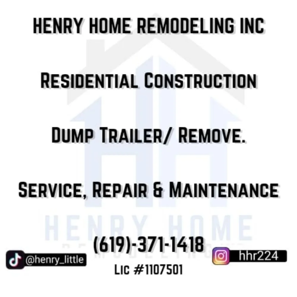 Slide of Henry Home Remodeling