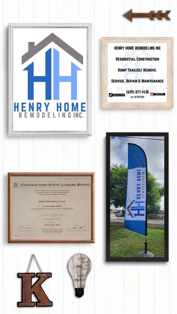 Slide of Henry Home Remodeling