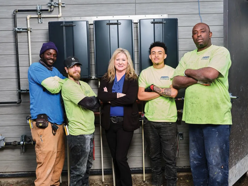 Slide of Henry Plumbing Company