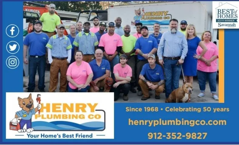 Slide of Henry Plumbing Company