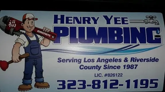 Slide of Henry Yee's Plumbing
