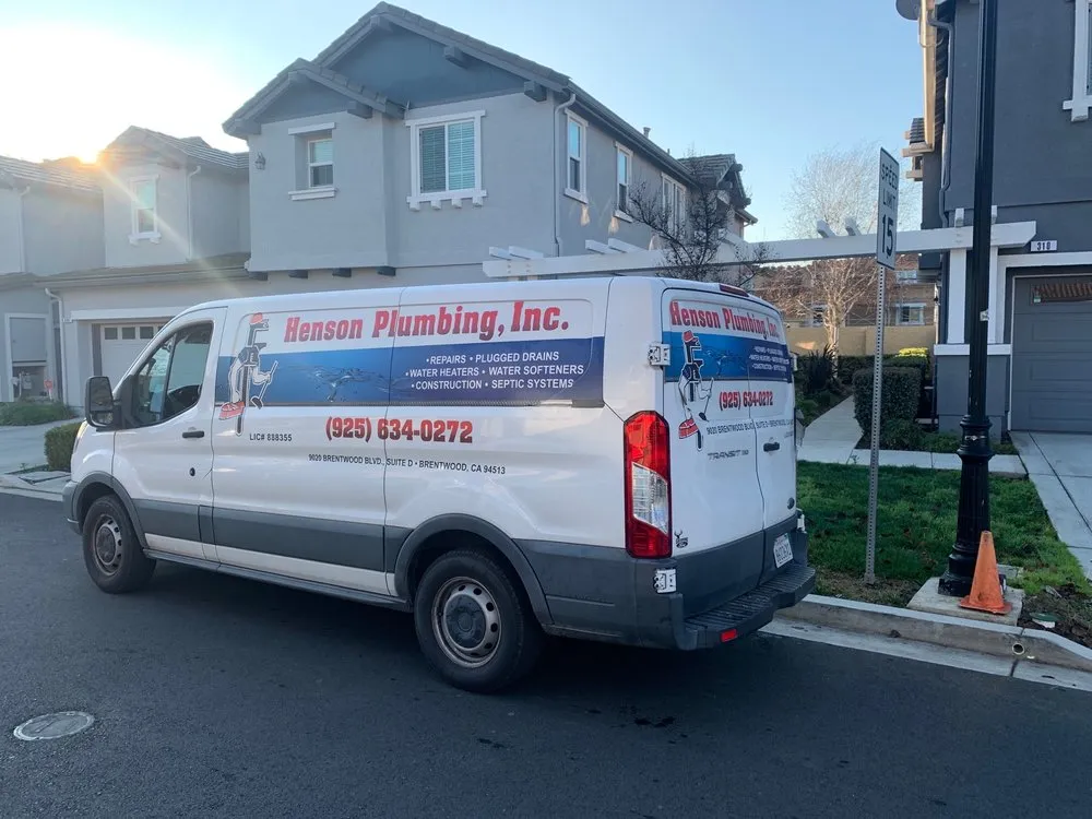 Slide of Henson's Plumbing Service