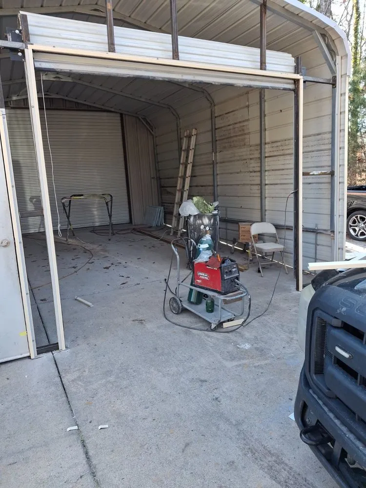 Slide of Her Man's Handyman Service