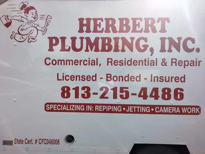 Slide of Herbert plumbing
