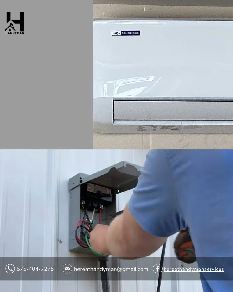 Slide of Here at Handyman