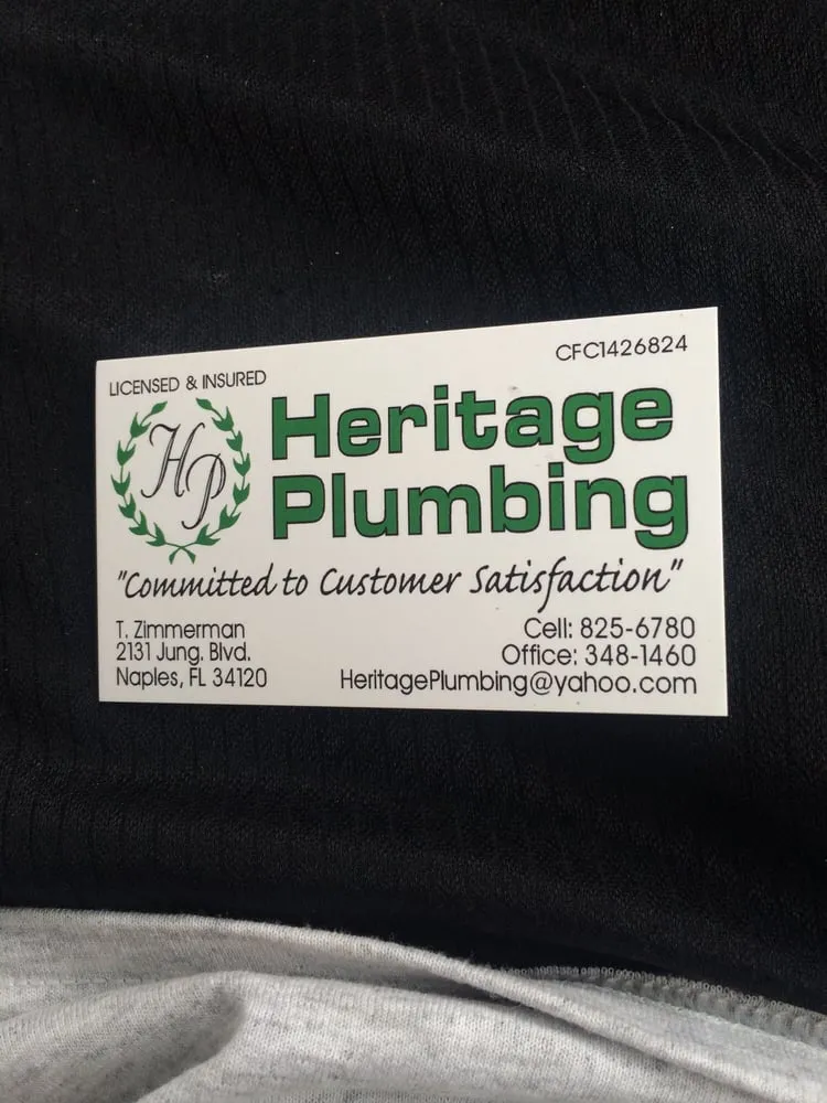 Slide of Heritage Plumbing