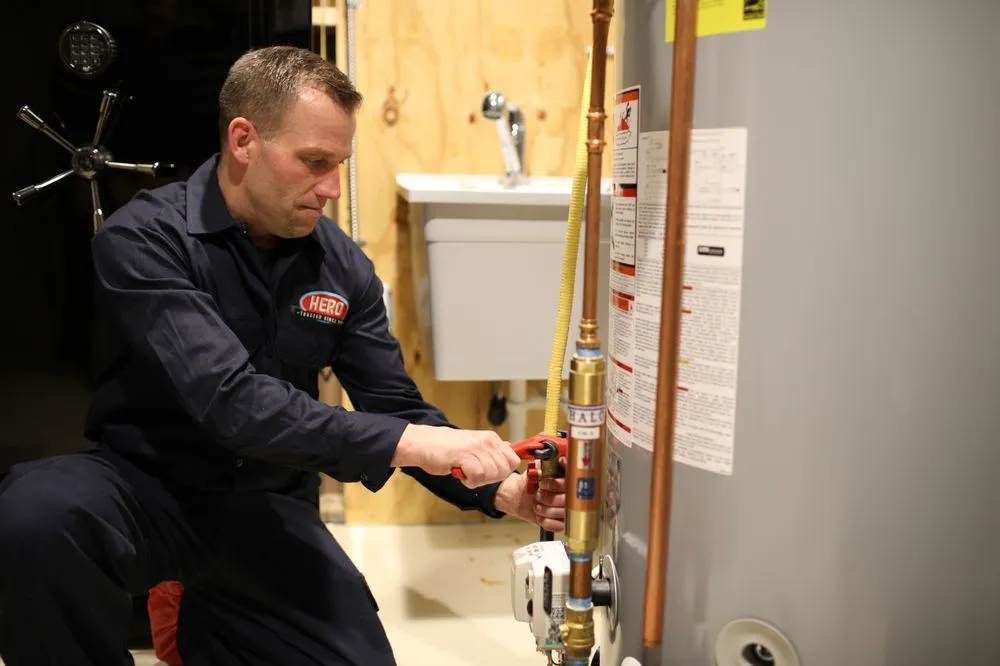 Top-rated emergency plumbing in Bloomington, MN by Hero: Plumbing, Heating, Cooling, Drains, Ducts & Electrical
