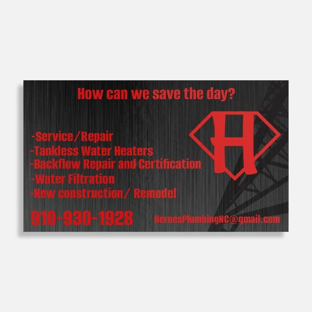 Slide of Heroes Plumbing and Repair
