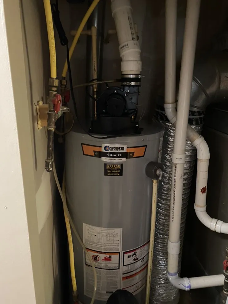Trusted water heater service for homes in Canal Winchester, OH by Hesson Plumbing