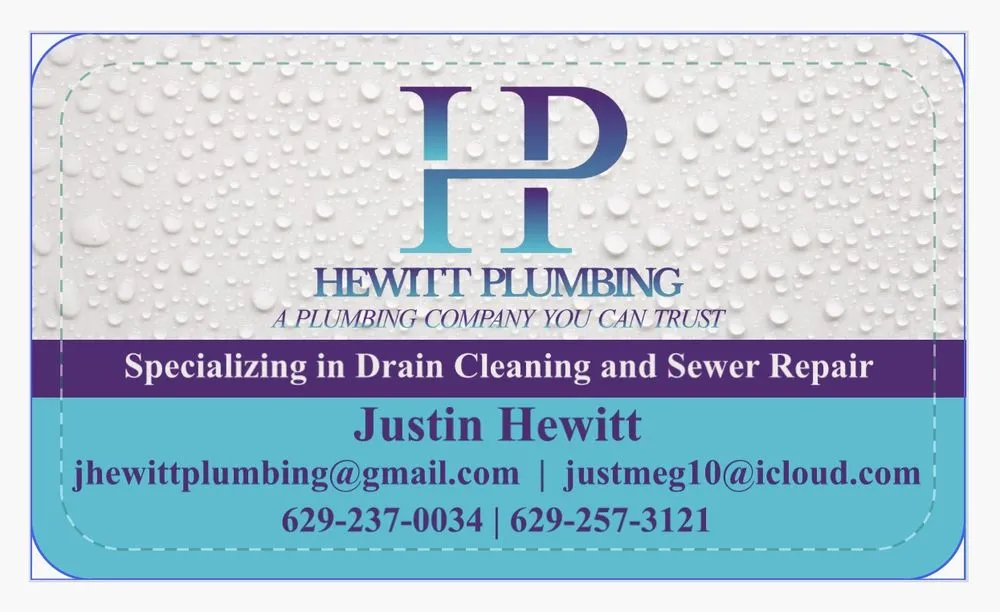 Slide of Hewitt Plumbing