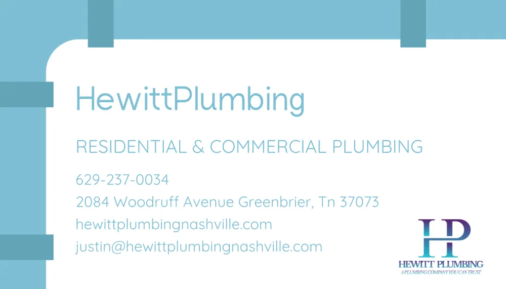 Slide of Hewitt Plumbing