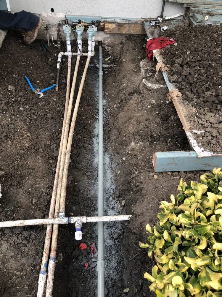 Slide of HG plumbing