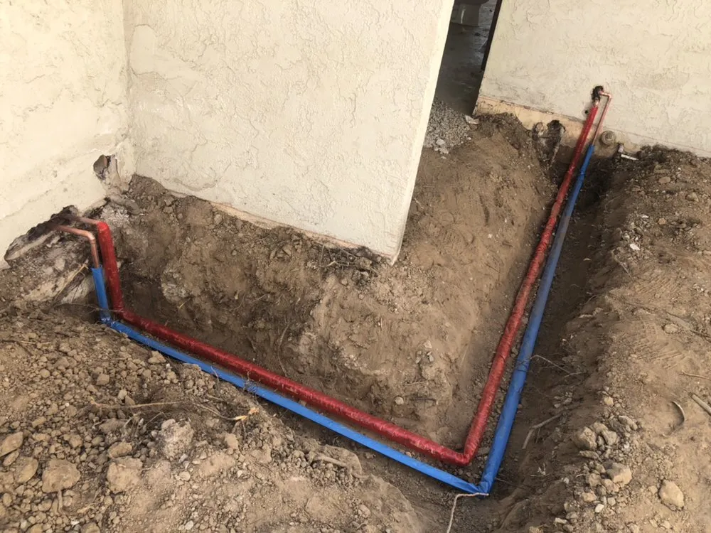 Slide of HG plumbing