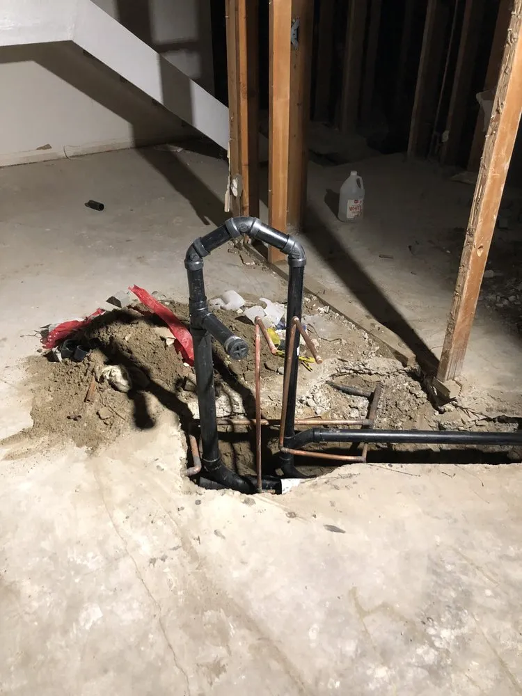 Slide of HG plumbing