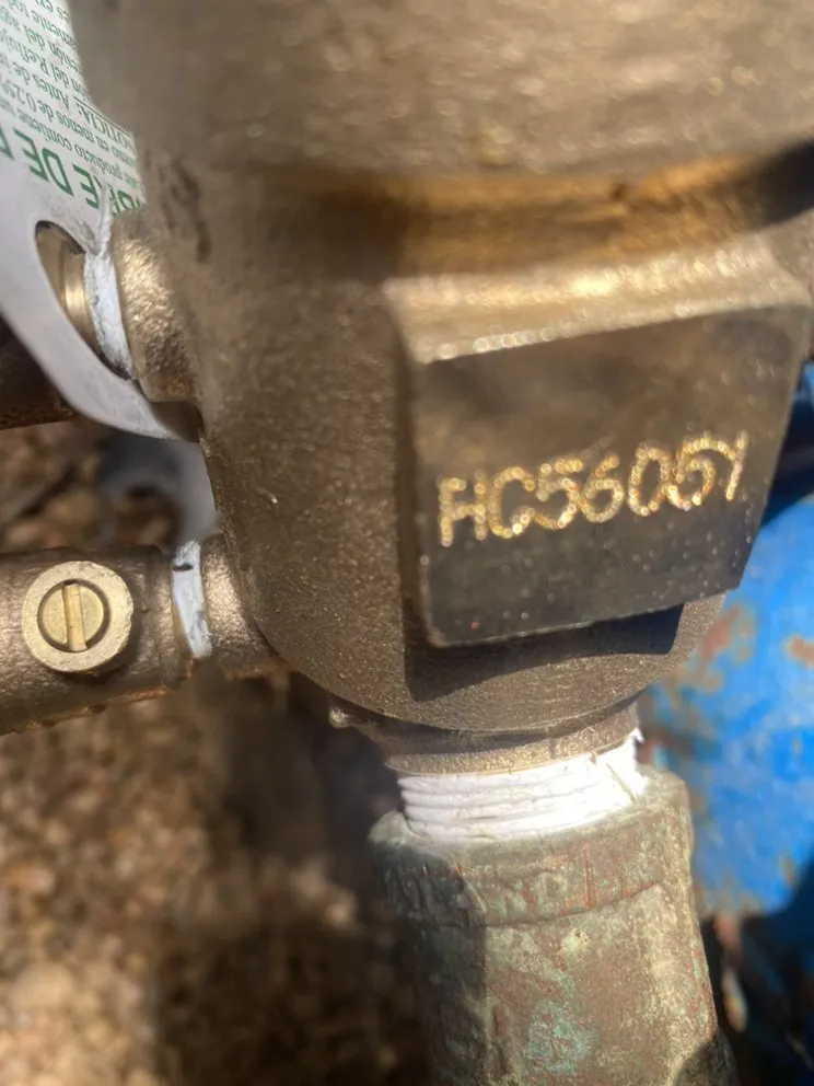 Slide of H&H Backflow