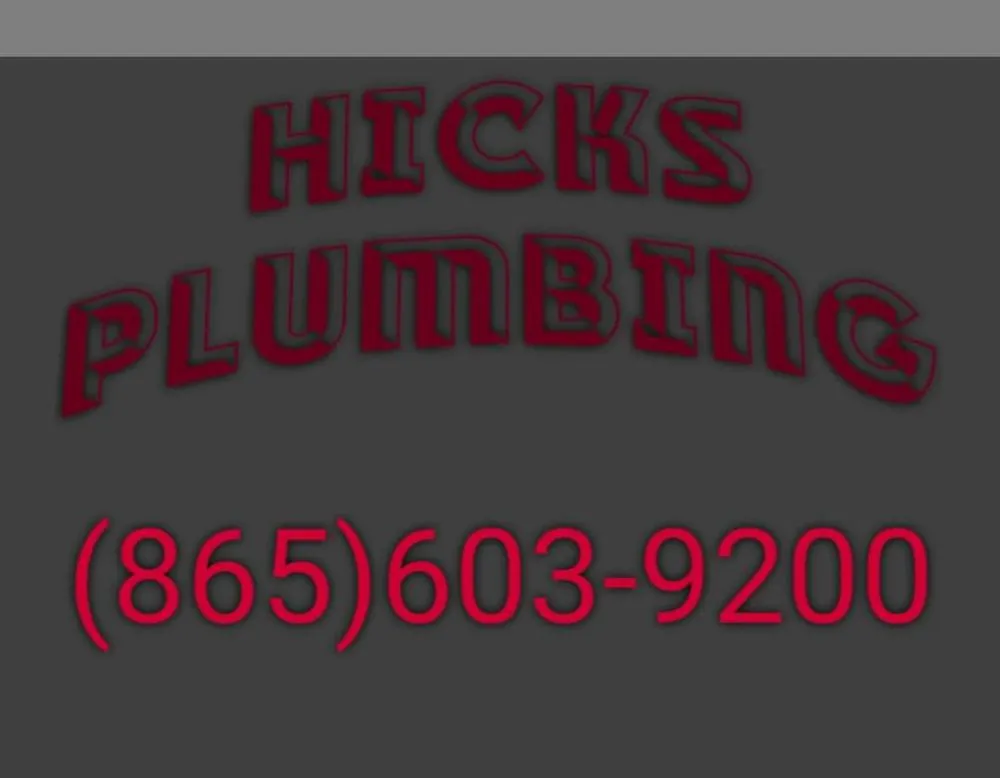 Slide of Hicks Plumbing