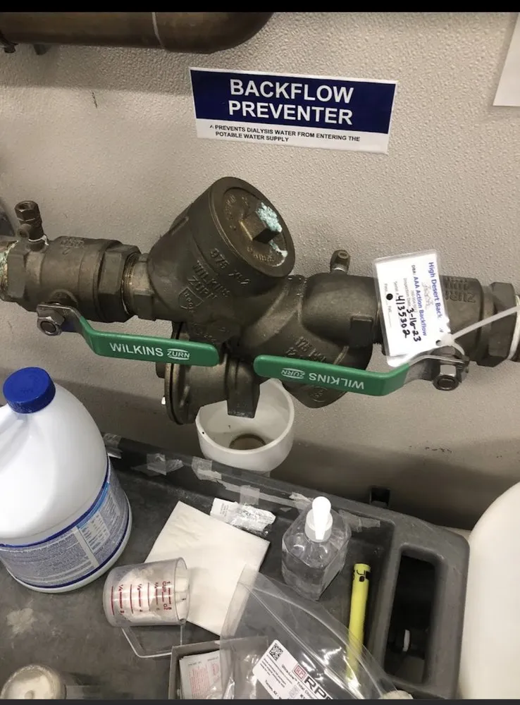Slide of High Desert Backflow