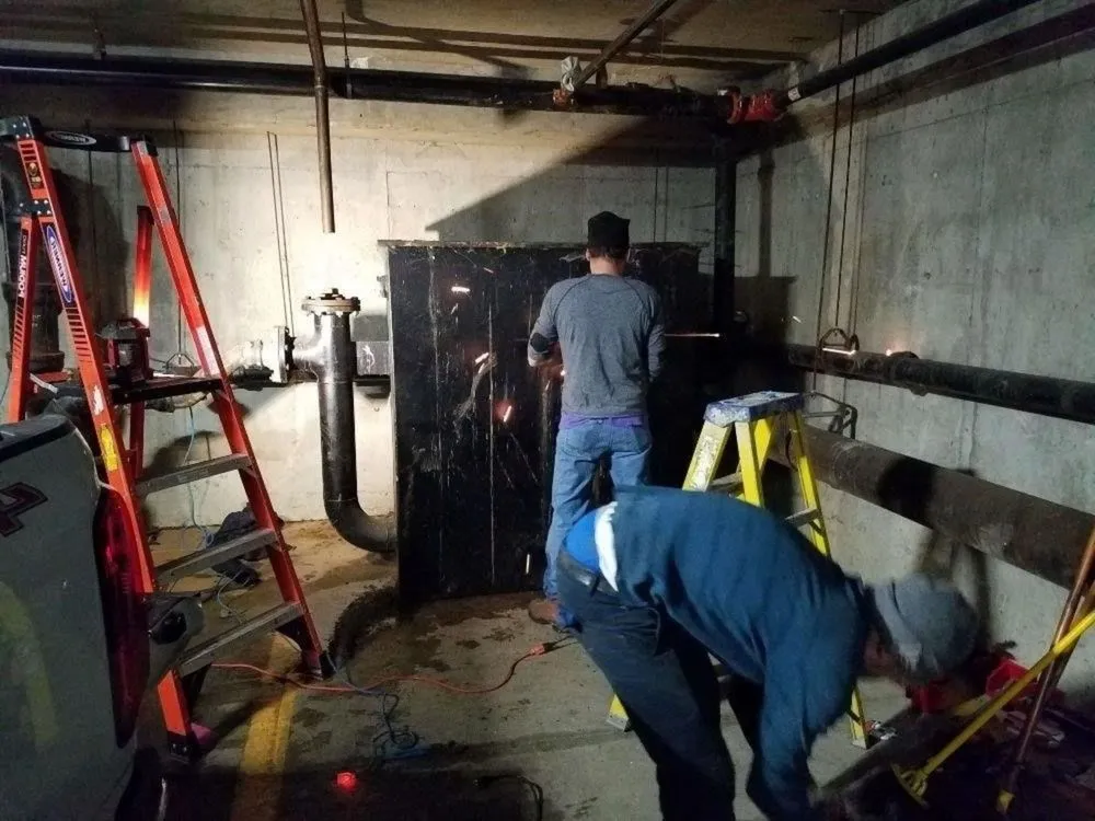 Slide of High Level Plumbers