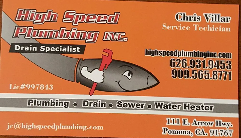 Slide of High Speed Plumbing