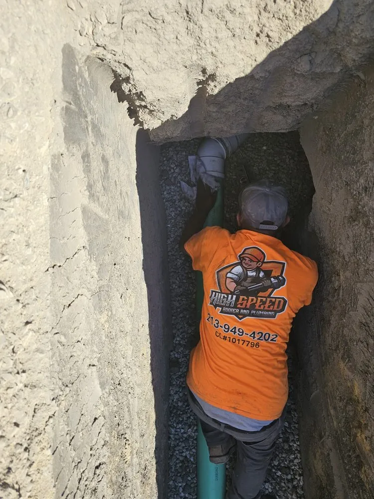 Slide of High Speed Rooter & Plumbing