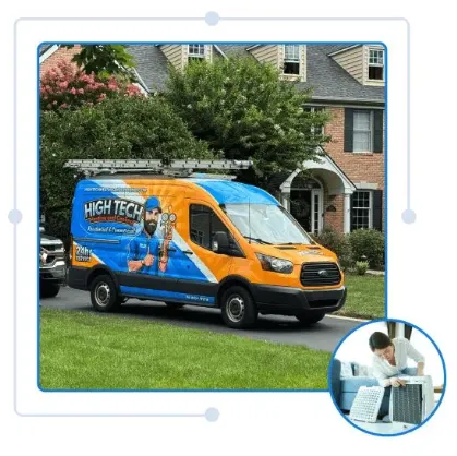 Slide of High Tech Heating and Cooling