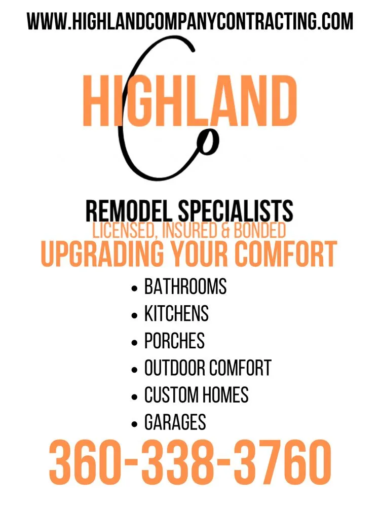 Top-rated emergency plumbing in Woodland, WA by Highland Company Contracting
