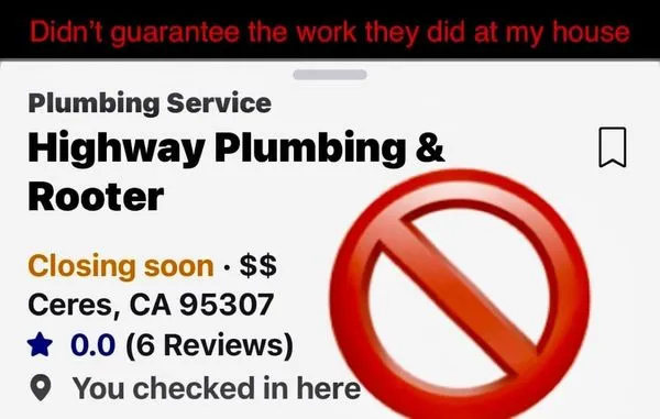 Highway Plumbing & Rooter