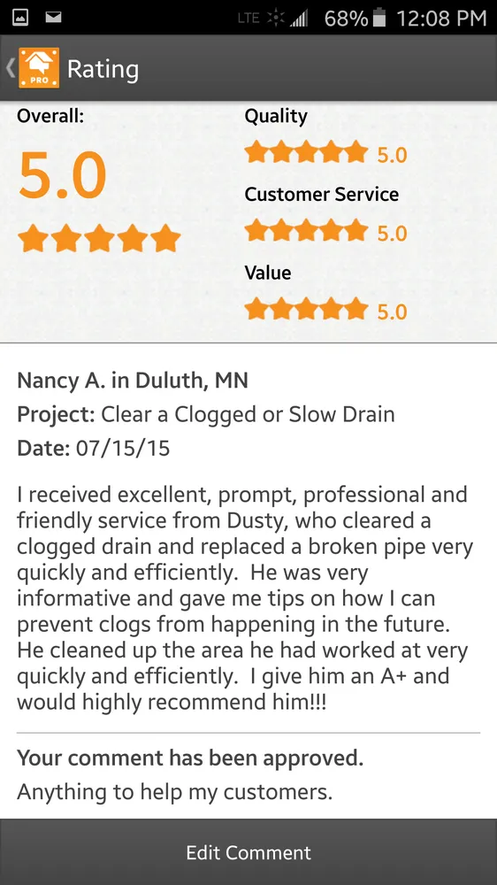 Slide of Hill Side Sewer & Drain