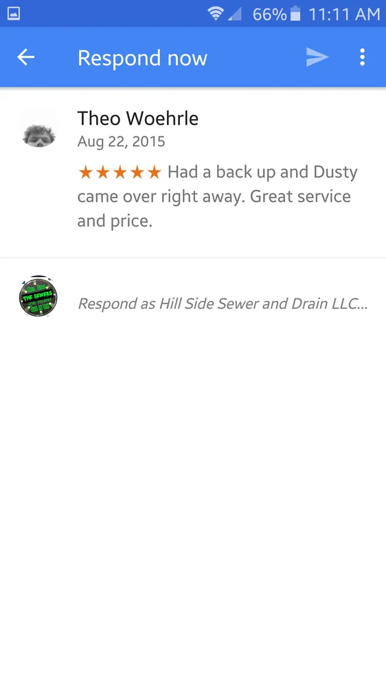 Slide of Hill Side Sewer & Drain