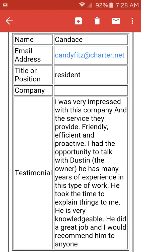 Slide of Hill Side Sewer & Drain