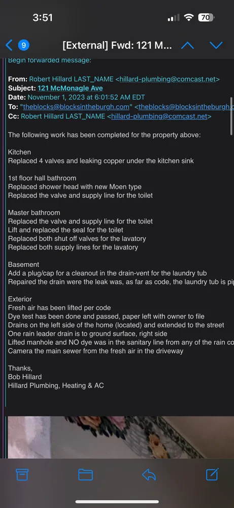 Slide of Hillard Plumbing & Heating