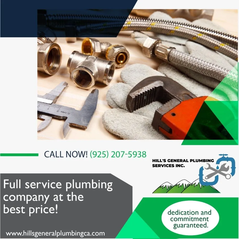 Slide of Hill's General Plumbing Services