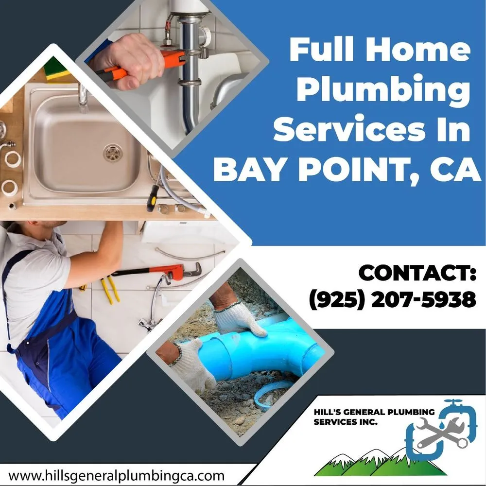 Slide of Hill's General Plumbing Services