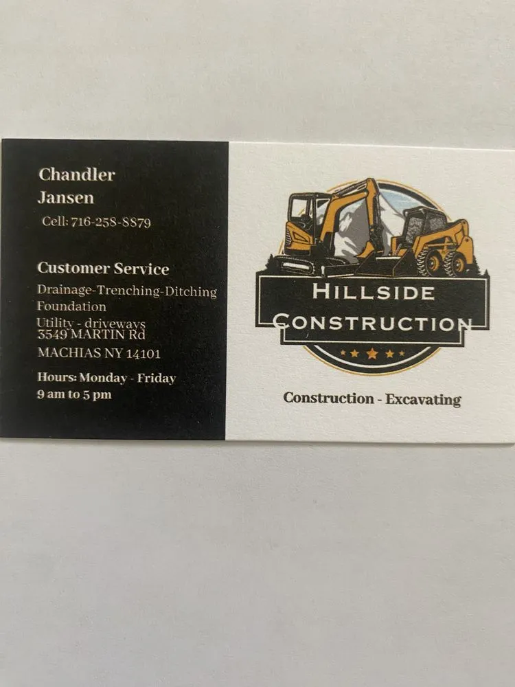 Slide of Hillside Construction