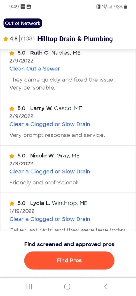 Expert pipe repair service in Livermore Falls, ME - Hilltop Drain & Plumbing