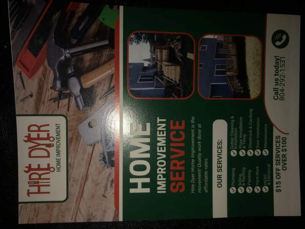 Slide of Hire Dyer Home Improvement