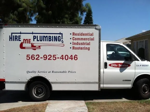 Slide of Hire-Me Plumbing