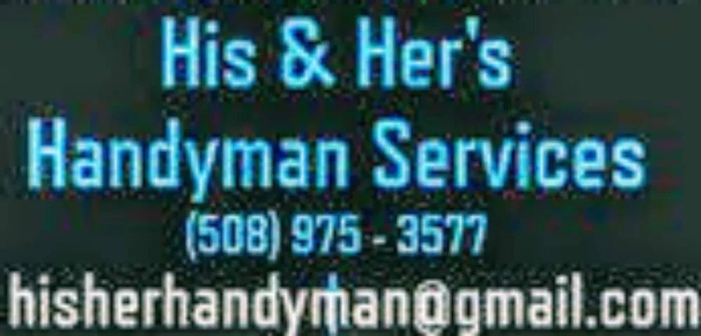 Slide of His and Her's Handyman Services
